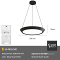 Led Round Pendant Light Simple Circular Lighting LED Ceiling Pendant Light Manufactory